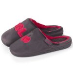 Isotoner chaussons semelle antidrapante gris fonc fille