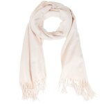 Isotoner echarpe type plaid ultra douce beige femme