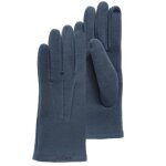 Isotoner gants tactiles en tissu doux et chaud non doubl�s bleu femme