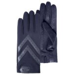 Isotoner gants tactiles tissu extensible recycl� r�sistant � leau non doubl� taille unique bleunuit femme ...