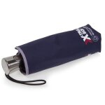 Isotoner parapluie x - tra solide ultra d�perlant ouverture / fermeture automatique marine liser� fonc� ...