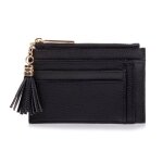 Isotoner porte - cartes protection rfid anti - piratage de carte noir femme