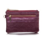 Isotoner porte - monnaie protection rfid anti - piratage de carte rouge femme