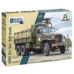 Italeri - maquette camion gmc 2 1 / 2 ton. 6x6 truck d - day 80� anniversary italeri6271 1:35 - ref : ...