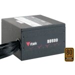 Alimentation pc - itek - bd500 - 500w - 80 plus bronze - ventilateur 120mm hdb