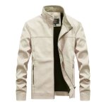 Itemveste veste en cuir pour homme mode nouvelle automne coupe normale col montant veste homme en pu ... Itemveste veste en cuir pour homme mode nouvelle automne coupe normale col montant veste homme en pu ...