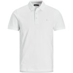Jack & jones polo homme blanc - col polo adulte