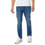Jean slim glenn original 223 jack & jones - bleu denim 5 poches