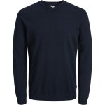 Pull en tricot - jack & jones - coupe droite - maille de coton - couleur bleue - pour homme Pull en tricot - jack & jones - coupe droite - maille de coton - couleur bleue - pour homme