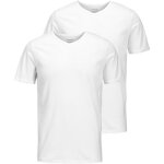 Jack & jones t - shirt manches courtes homme blanc - 100% coton