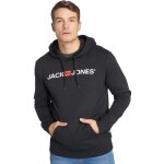 Sweatshirt à capuche - jack & jones - noir - manches longues - col capuche - homme Sweatshirt à capuche - jack & jones - noir - manches longues - col capuche - homme