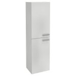 Colonne de salle de bain jacob delafon ola up 2 portes blanc brillant