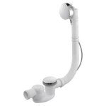 Jacob delafon e6d015 - 00 vidage avec siphon extra - plat avec trop - plein r�glable