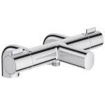 Jacob delafon mitigeur bain douche thermostatique sur gorge 2 trous cff chrome
