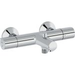 Jacob delafon mitigeur thermostatique bain - douche mural simone e25869 - cp chrome
