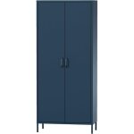 Jan nowak armoire chambre adulte enfant en m�tal 2 portes - flavio etag�restringles � v�tements armoire ...