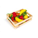 Janod - cagette de 12 fruits (bois) - d�s 3 ans