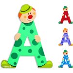 Lettre clown a - janod - j04542 - vert - enfant - mixte