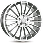 Jante 18 keskin kt15 8jx18 5 / 112 et45 alsage 666 palladium front polish