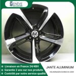 Jante aluminium - volkswagen - scirocco iii - 19 pouces - rouge - pice doccasion