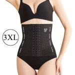 Janzdiys femme gaine amincissante - 3xl - noir - ventre plat waist shaper training corset - minceur body ...