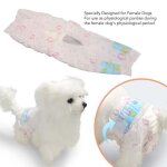 Couches pour chien femelle - zerodis - ja516 - jetables - respirantes - confortables
