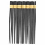 Jar jeu de 10 paires de baguettes chinoises - vaisselle sre et durable ja516