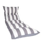 Jardin prive bain de soleil flocons cancale 188x56x12 cm gris