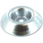 Jardin pratique coupelle dappui en acier - alsage 8 mm -  85 mm