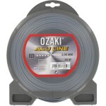 Jardin pratique fil nylon alu line ozaki pour dbroussailleuse -  3 mm - l 56 m