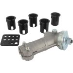 Jardin pratique renvoi dangle universel pour d�broussailleuse jusqu� 45 cc + 5 adaptateurs