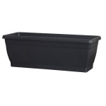 Jardini�re / balconni�re rectangle poly�thyl�ne - liberty - anthracite - largeur 20cm