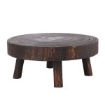 Jardini�re en bois - surenhap - tabouret haut - couleur burnton - 14 * 9cm