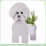 Jardinière en forme de chien pot de fleurs pour intérieur extérieur pot de fleurs mignon (s) Jardinière en forme de chien pot de fleurs pour intérieur extérieur pot de fleurs mignon (s)