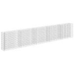 Vidaxl lit sur�lev� � gabion parterre de fleurs plantes jardin terrasse ext�rieur arri�re - cour jardini�re ...