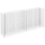 Vidaxl lit sur�lev� � gabion parterre de fleurs plantes jardin terrasse ext�rieur arri�re - cour jardini�re ...