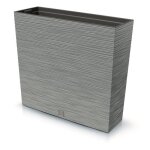Jardiniere prosperplast furu case t insert box dfc800t - 422u pot a fleurs - b�ton (gris) - 27 / 100l ...