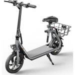 Trottinette lectrique avec sige jasion js3 moteur 650w - batterie 36v 7. 5ah autonomie 30km scooter ...