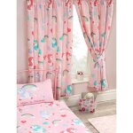 Rideaux - pricerighthome - je crois en licornes - 66in large - 54in gouttes - lavable en machine