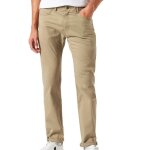 Jean homme regular lee - beige - tissu doux et confortable