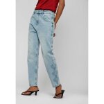 Jean carrot femme kaporal - brena - taille haute - heavy ston - bleu