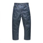 Jeans court boyfriend femme g - star c - staq 3d c - raw denim