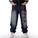 Jeans de danse de rue pour homme pantalon en denim style hip hop grande taille 30  46 pour skateboard ...