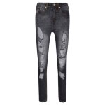 Jeans d�chir�s - enfants - gar�ons - 3 - 14 ans - taille �lastiqu�e - 98% coton