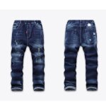 Jeans déchirés enfant jogging garçon pantalon en jean casual - bleu - insfity - slim - taille standard ... Jeans déchirés enfant jogging garçon pantalon en jean casual - bleu - insfity - slim - taille standard ...