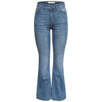 Jeans vas femme - jdy - flora - medium blue denim - taille haute - 5 poches