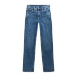 Jean femme g - star strace - coupe droite - denim stretch confortable - antique faded orinoco blue