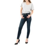 Jeans femme - le temps des cerises - pulphigc 3001 blue - coupe skinny - taille standard