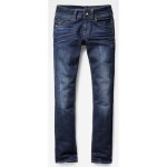Jean femme - g star - midge saddle mid waist straight l32 - coupe droite - bleu - 5 poches