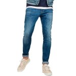 Jeans g - star revend medium pour homme - g - star - skinny - bleu - taille basse